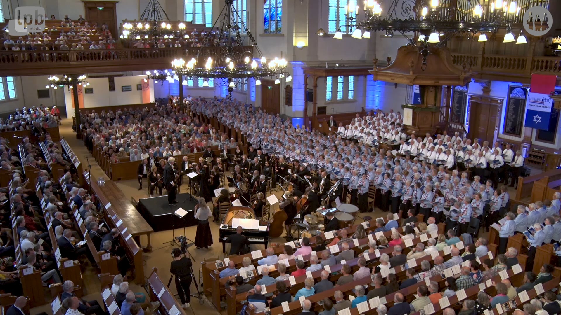 Holland-koor zingt voor Israël