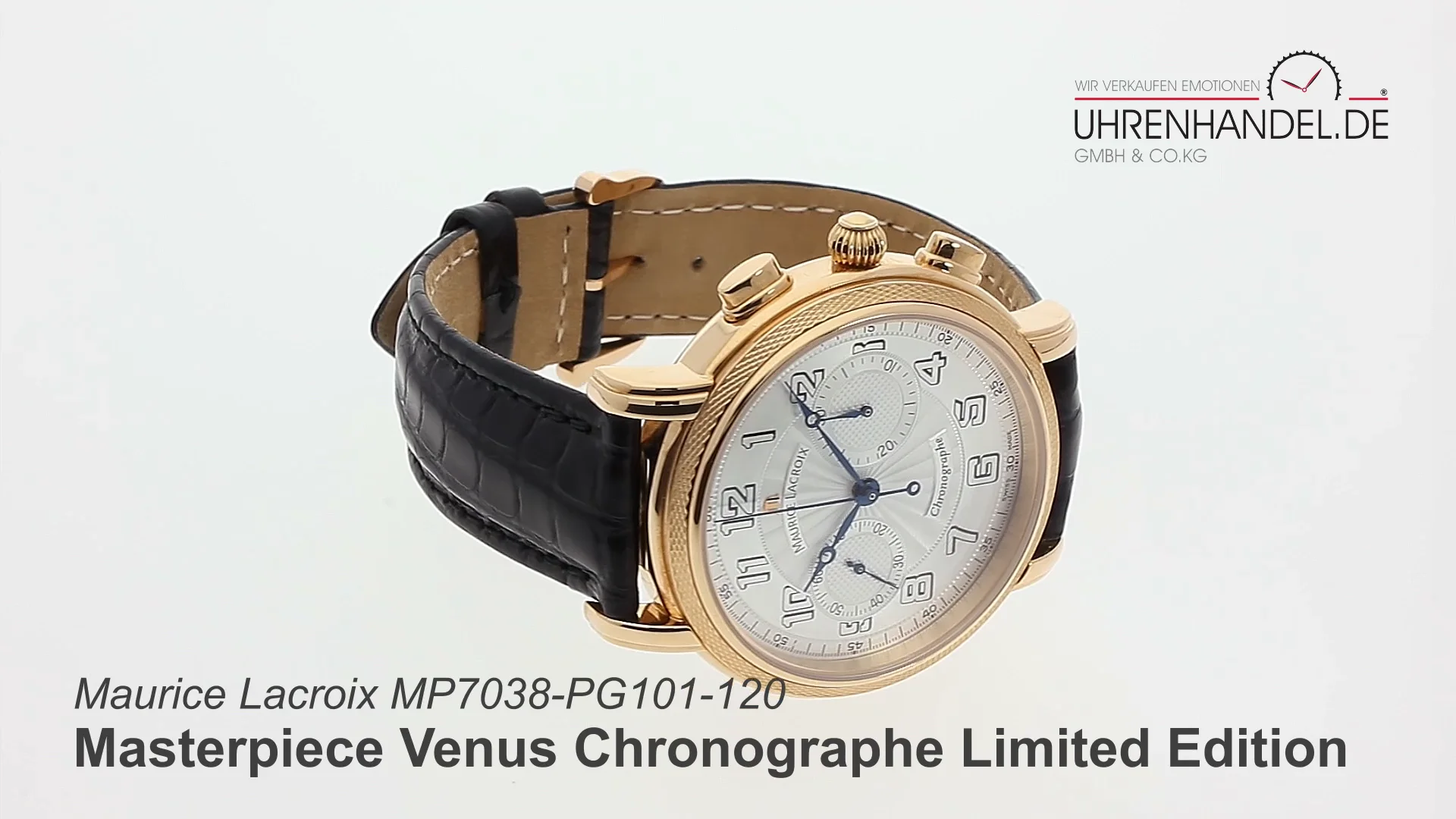 Maurice Lacroix Masterpiece Venus Chronographe 18KT Limited Edition MP7038 PG101 120