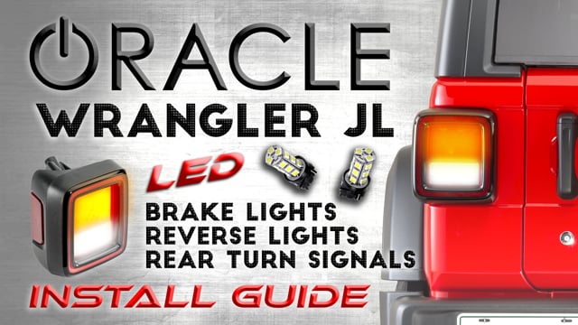 ORACLE Jeep Wrangler JL - LED Tail Light Bulbs Install Guide in DIY INSTALL  VIDEOS on Vimeo