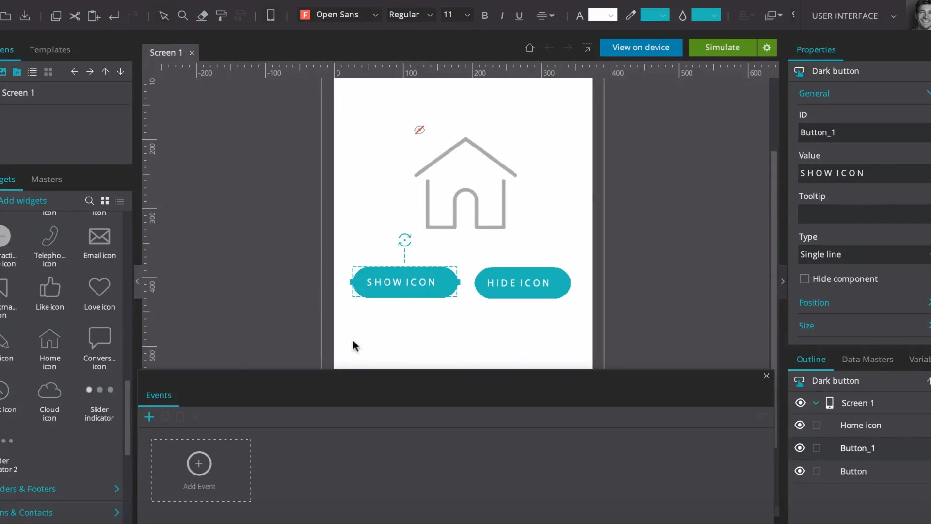 Exercise 2 events on Vimeo