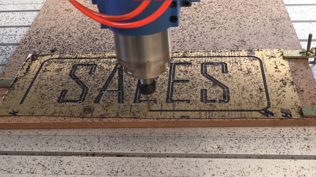 Create Long Lasting Rowmark Signs by EasyRoute CNC Router Engraving on Rowmark Engravable Plastic