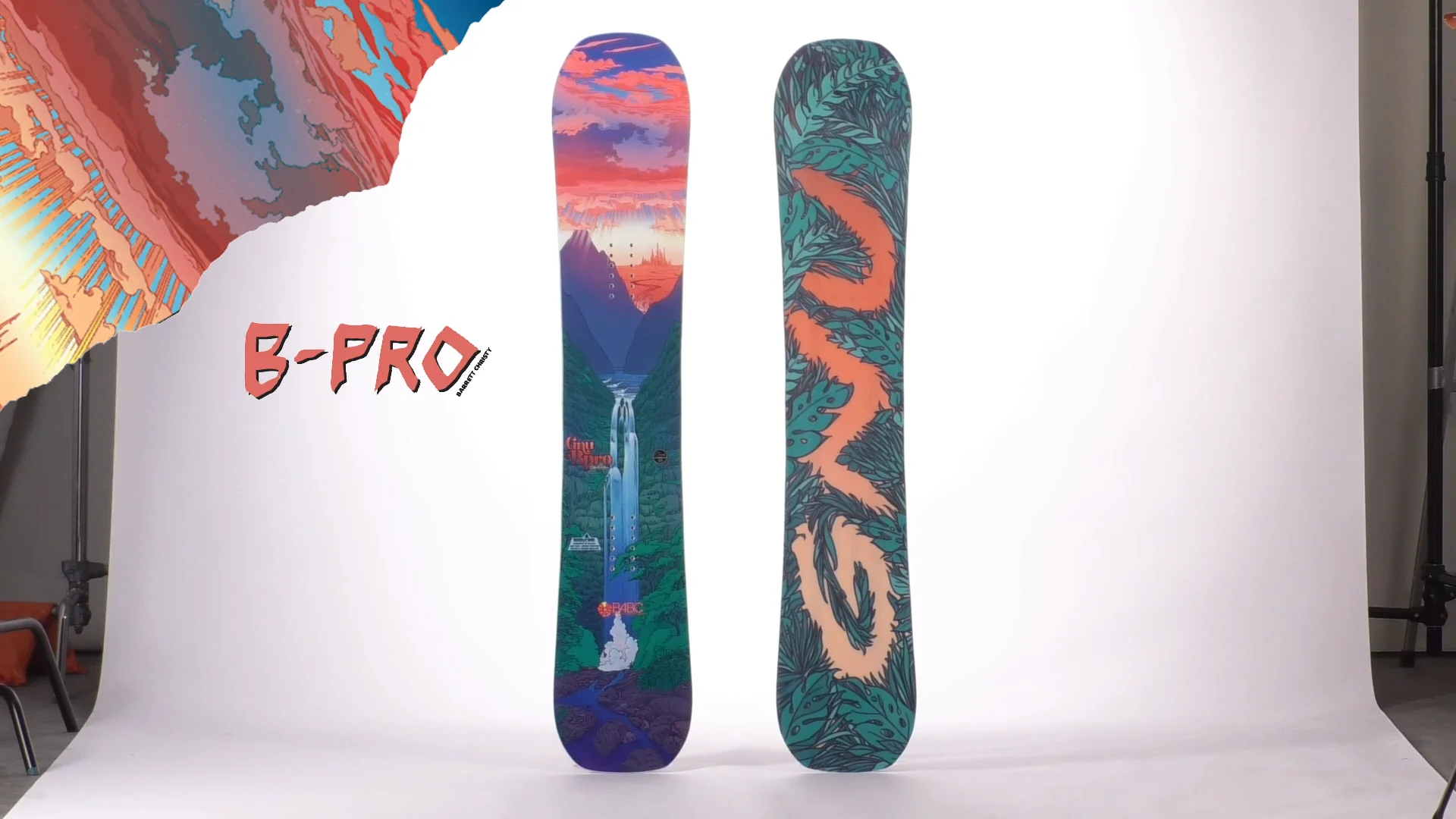 B-PRO [BARRETT CHRISTY PROMODEL] - GNU SNOWBOARDS 18-19 JAPAN SITE