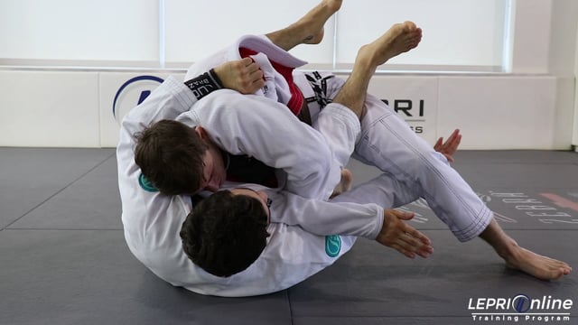 Closed Guard to Back Control Sweep to Mount Position