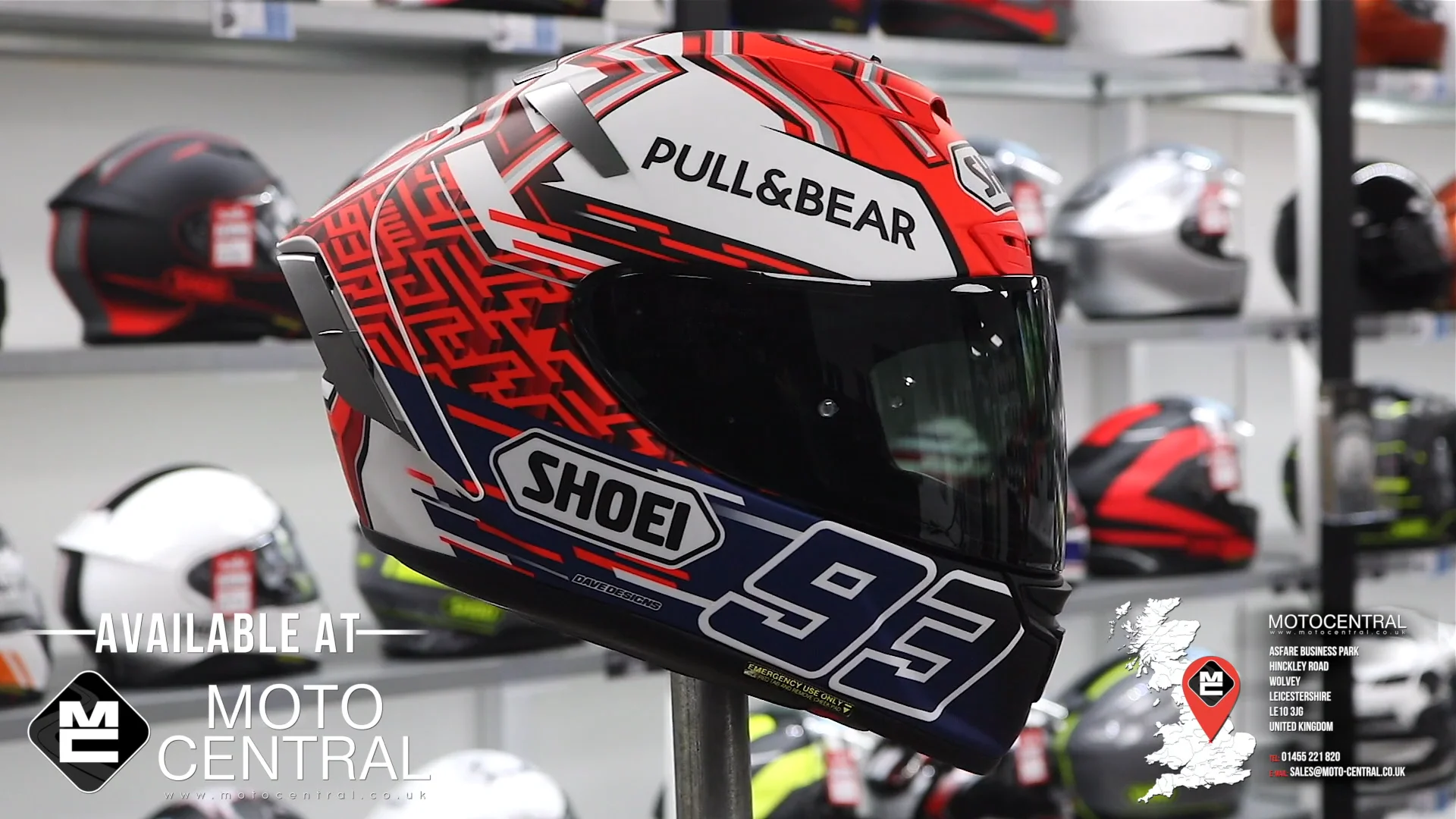 Shoei x hot sale spirit marquez