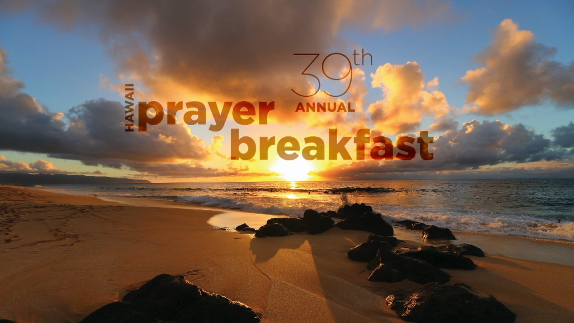 Hawaii 39th Annual Prayer Breakfast 2018 - Phil & Susy Downer - Keynote Speakers