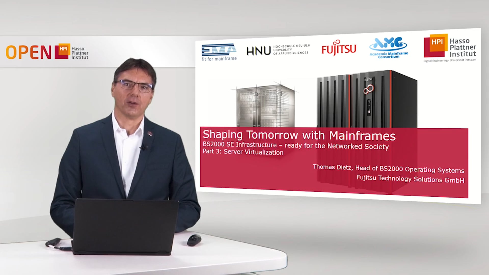 1.11 BS2000 - Part 3: Server Virtualisation (Thomas Dietz) | Mainframe