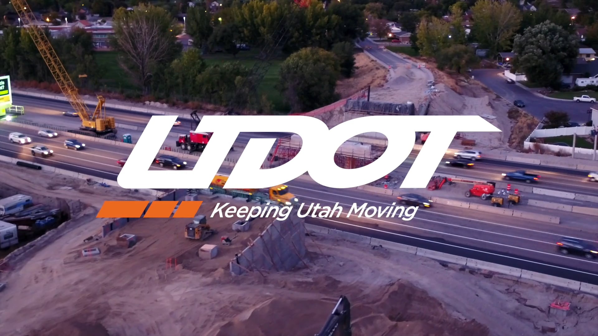 UDOT - Overnight Bridge Build Lehi, Utah