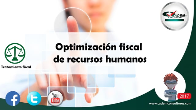 Optimización fiscal de recursos humanos.