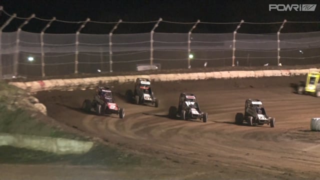 10/19/18 POWRi Lucas Oil National Midget League from Jacksonville Speedway