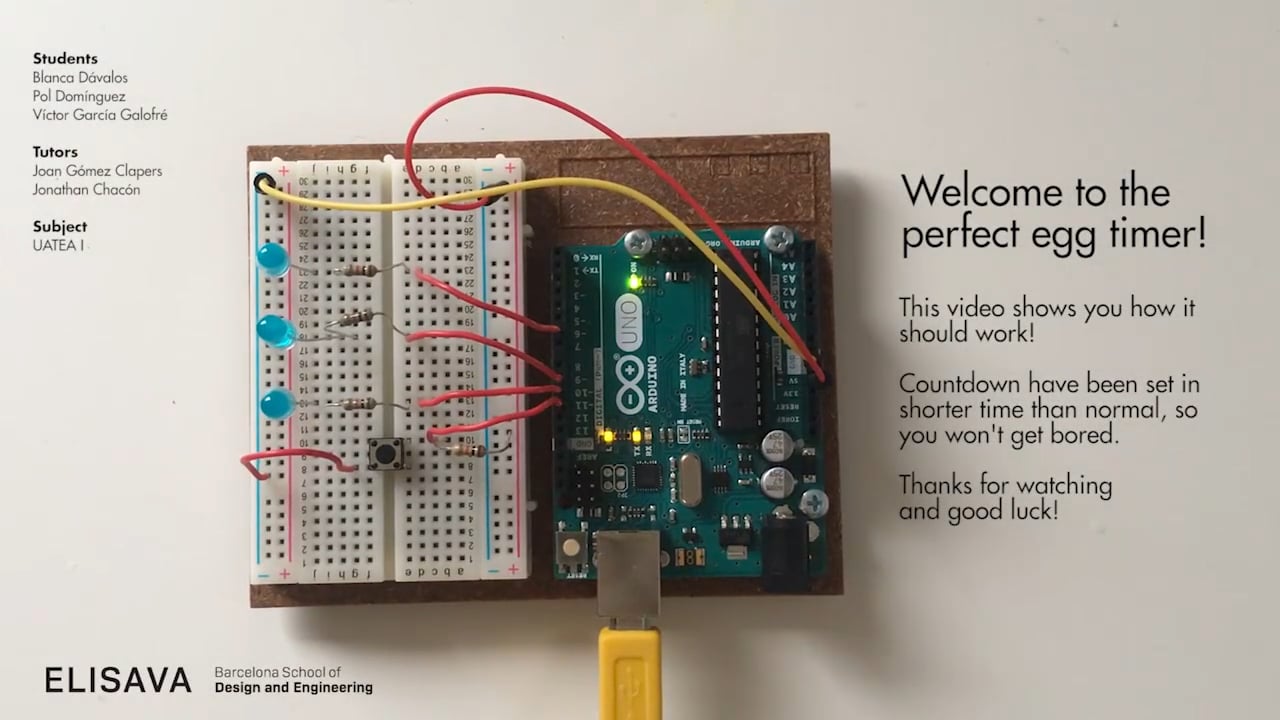 The perfect egg timer with Arduino on Vimeo