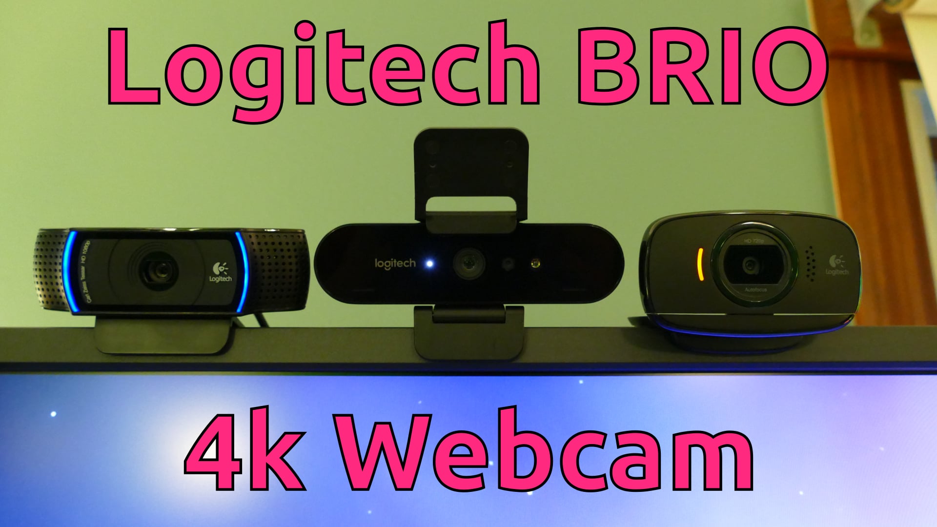 Logitech Brio Unboxing & Sample Footage