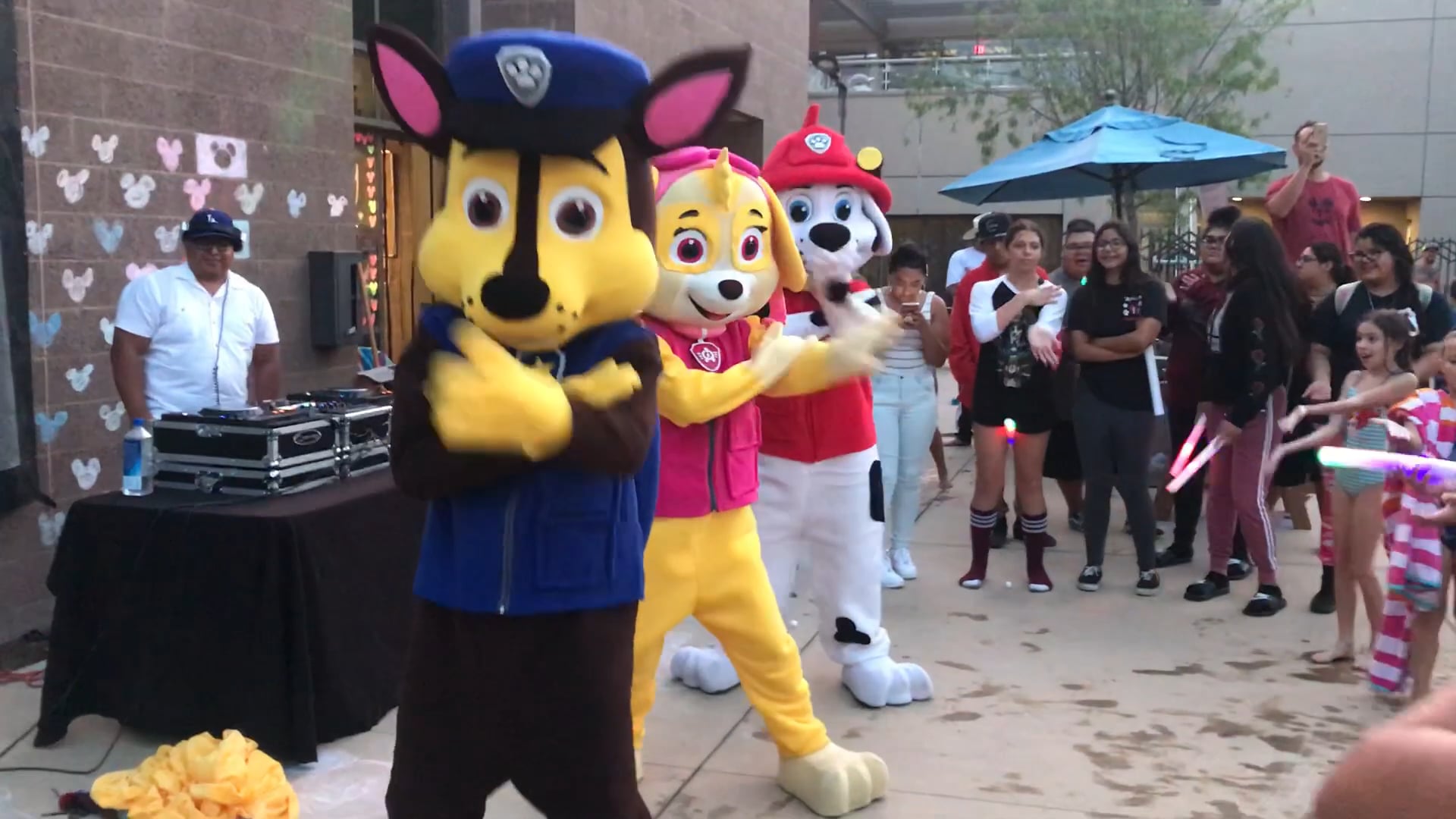 The Puppy Patrol Dance the Macarena