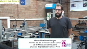 Nuestra experiencia en la FP Dual - Mario Martnez - IES Cosme Garca