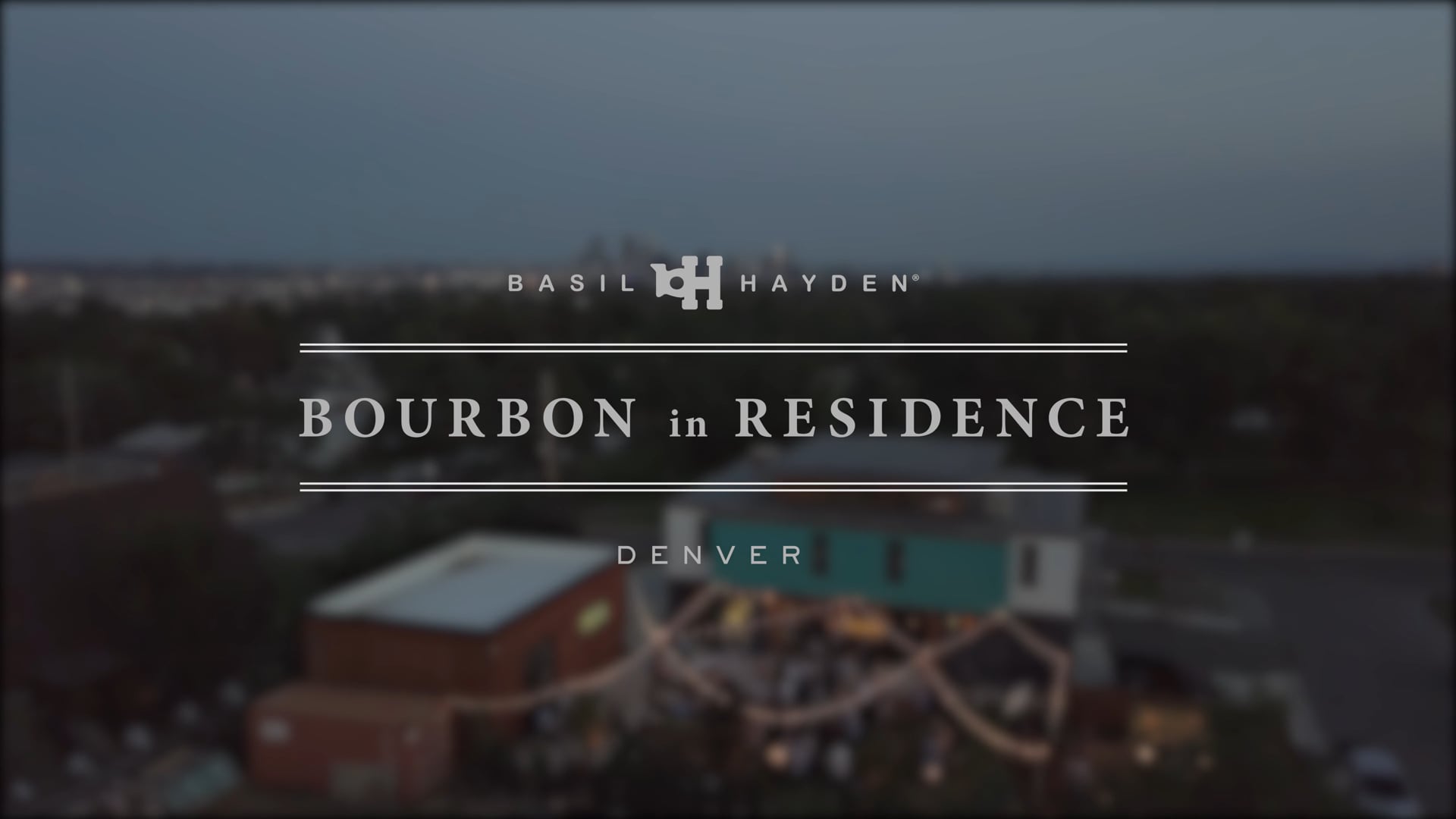 Promoción Basil Hayden’s Bourbon In Residence | Denver 2018| Gradient Experiential | USA