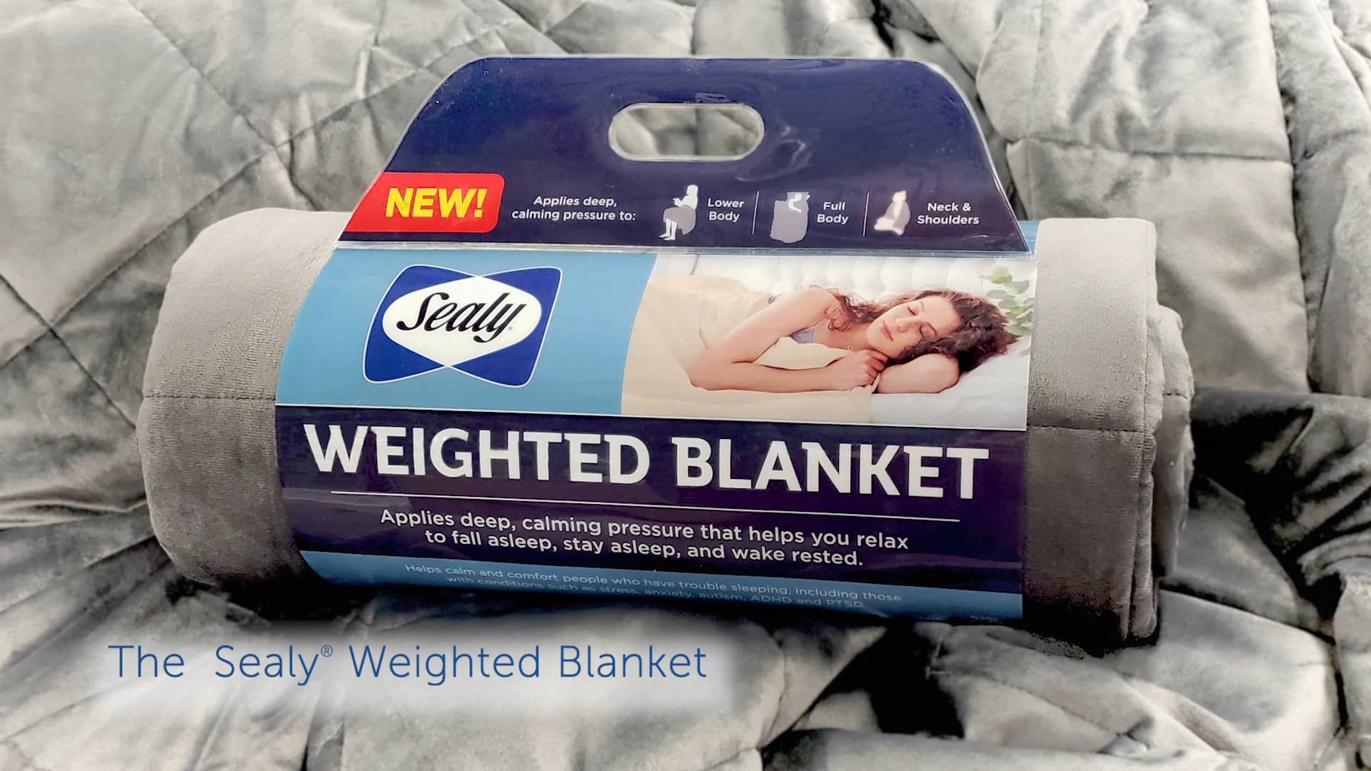Sealy Weighted Blanket on Vimeo