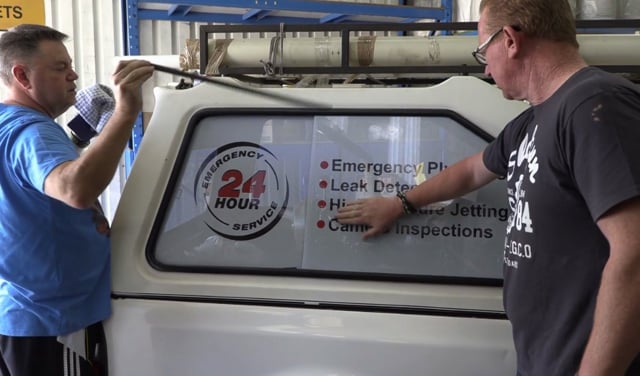 Maker Video: Contra-Vision One-way Vision Vinyl Printed on FastCOLOUR Printer and Apply on Car Window
