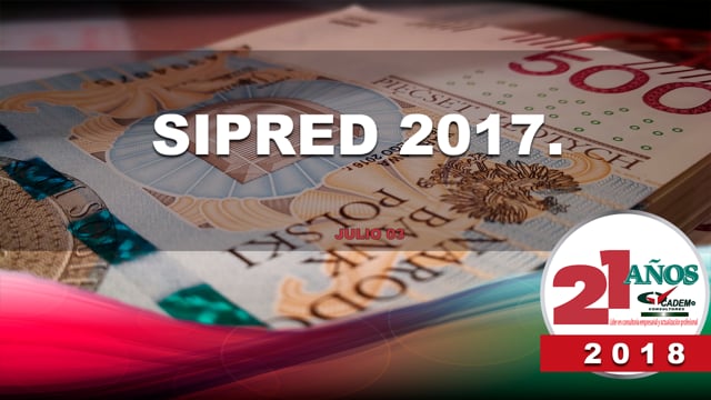 SIPRED 2017.