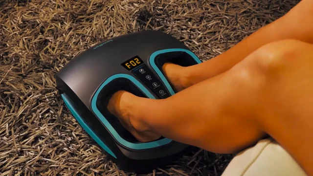 InvoSpa Shiatsu Foot Massager with Heat & Remote Deep Kneading Massage –  AJMartPK