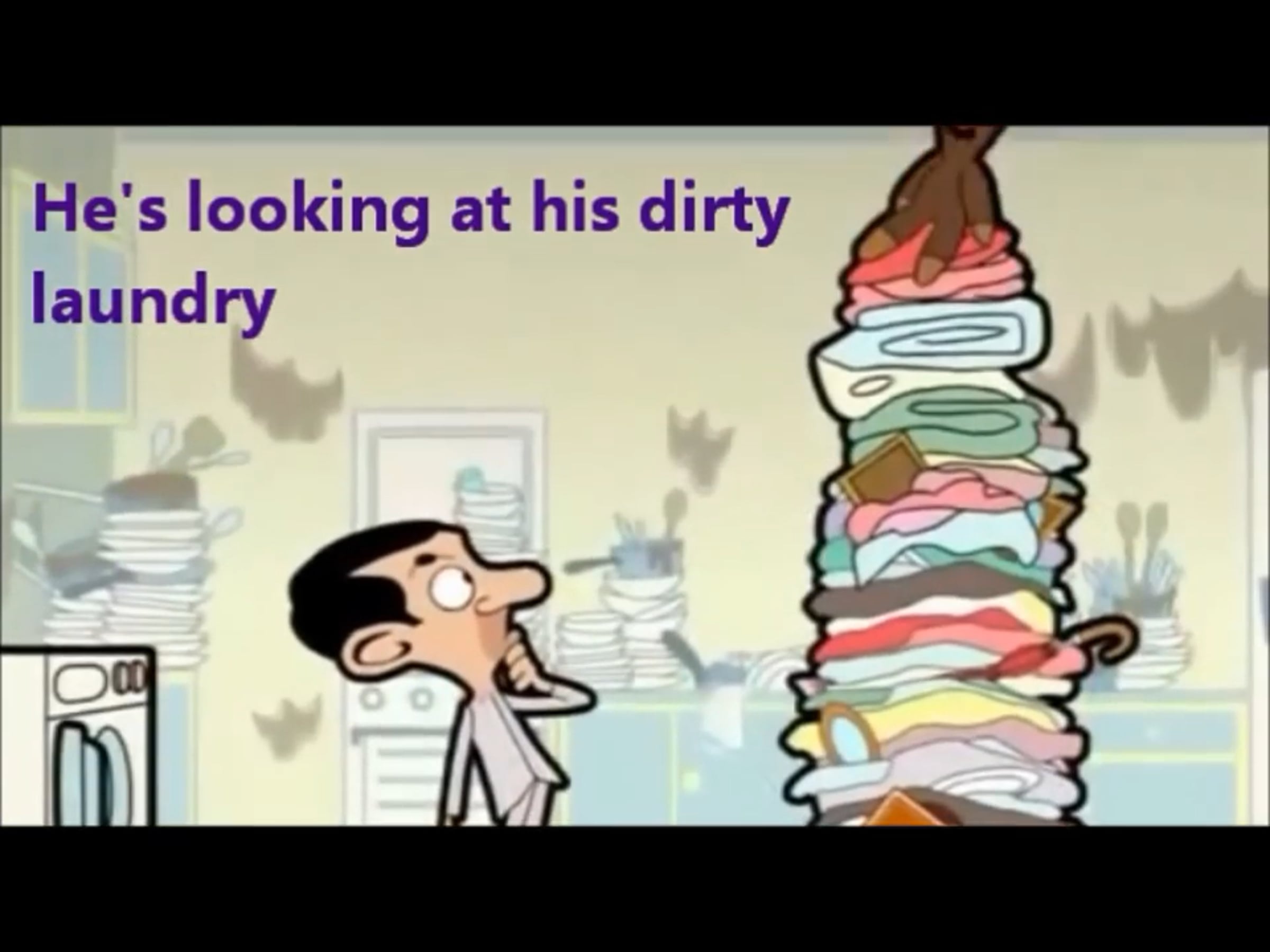 6 mid Present Continuous with Mr Bean - Spring Clean | Videos & Movies ...
