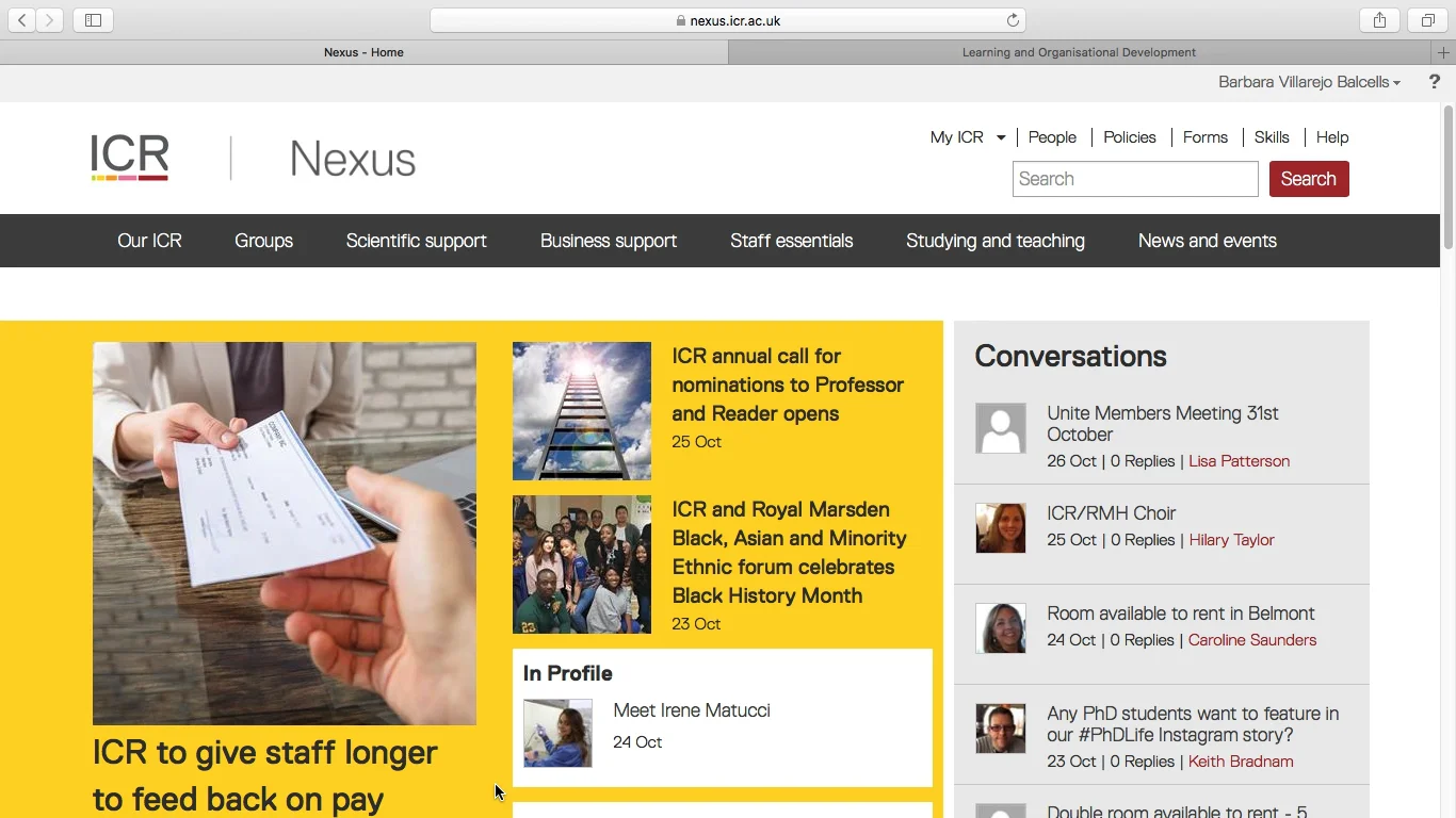 Training programmes on Vimeo