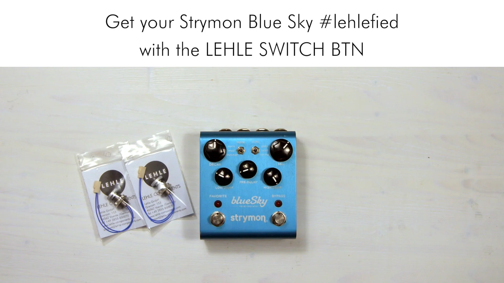 Strymon 「Blue sky」-