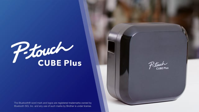 P-touch CUBE Plus PTP710BT Bluetooth® Connected Label Maker | Brother