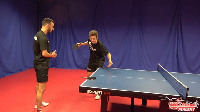 How to do the long fast ace serve