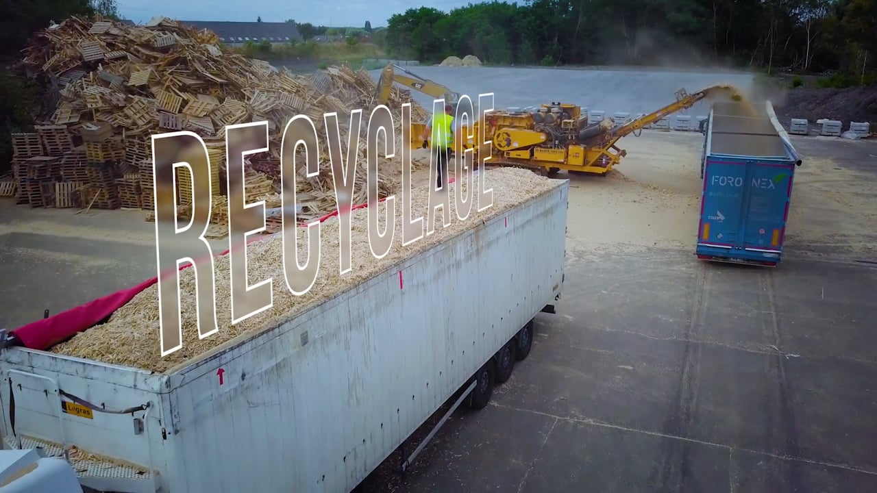 Film d'entreprise pour une société de conditionnement et de réparation de palettes