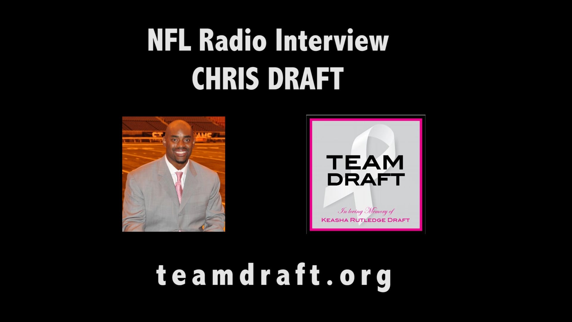 NFL Radio - Chris Draft Interview on Vimeo