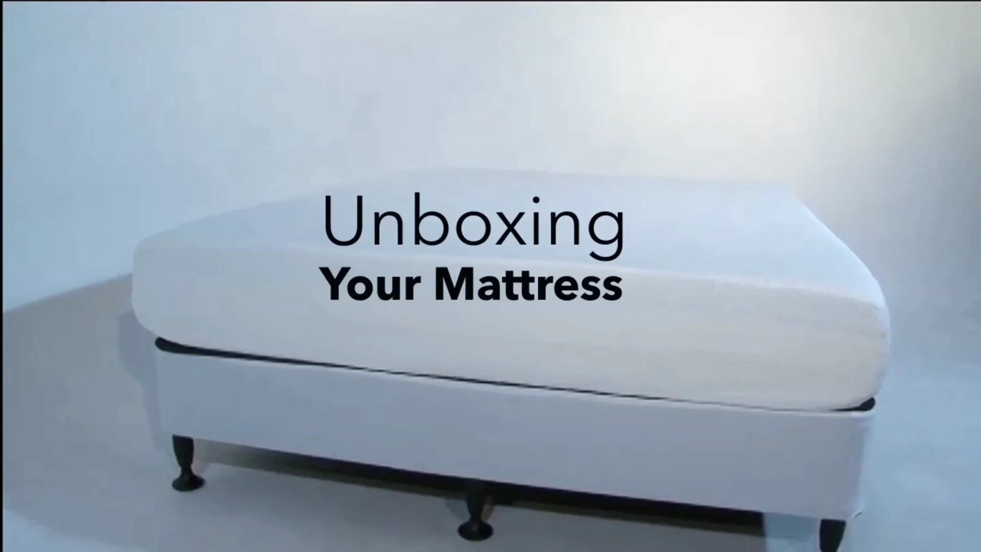 Unboxing a Memory Topper Sofa Bed on Vimeo