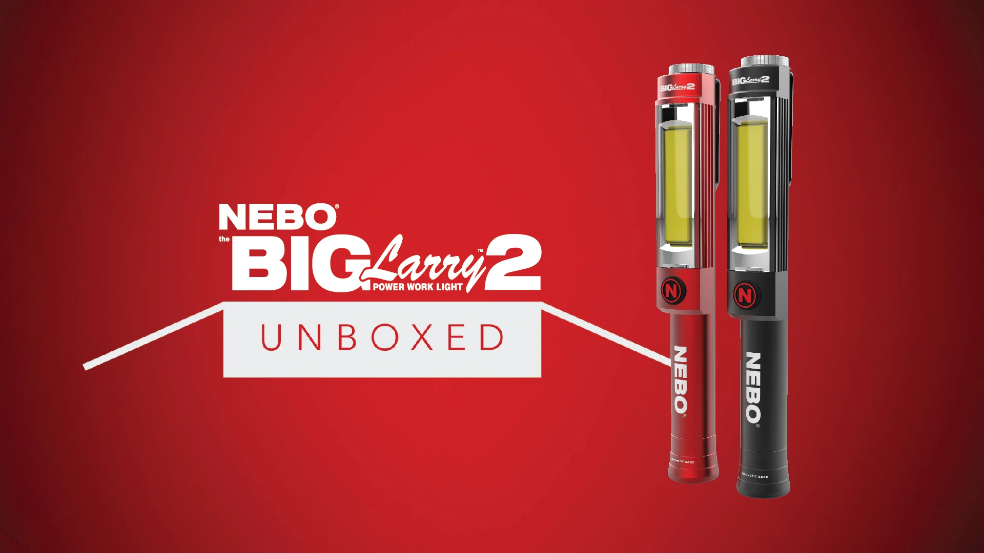 BIG Larry 2 | Work Light & Flashlight - NEBO