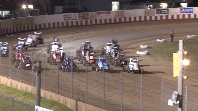 POWRi Lucas Oil National Midget League Pepsi Nationals from Angell Park Speedway 6-3-16