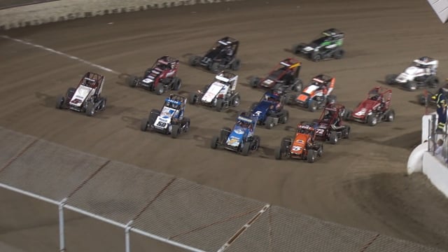 POWRi Lucas Oil National Midget League from Federated Auto Parts Speedway 8-5-16