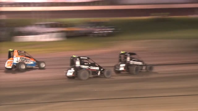 POWRi Lucas Oil National Midget League from Lincoln Speedway 8-19-16