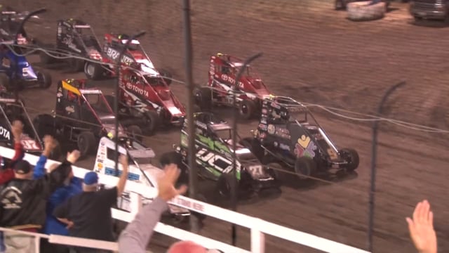 POWRi Lucas Oil National Midget League from Macon Speedway 8-20-16