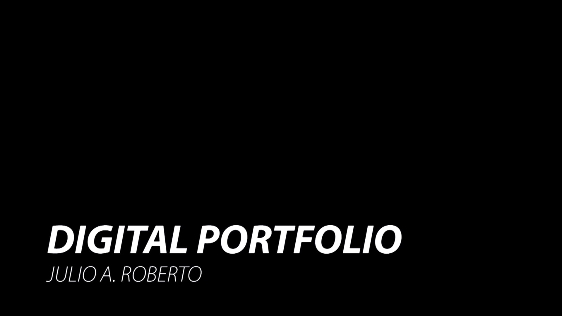 My Digital Portfolio