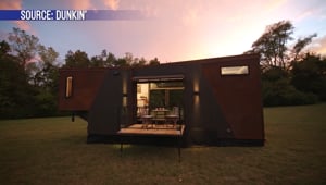 Powered By Coffee: Tiny House Runs on Dunkin