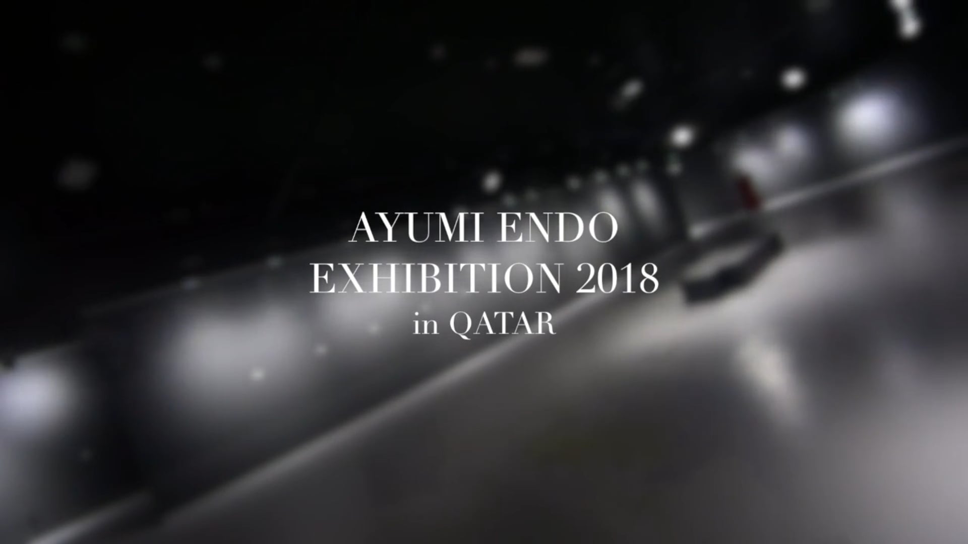 AYUMI ENDO Exhibition 2018 in QATAR