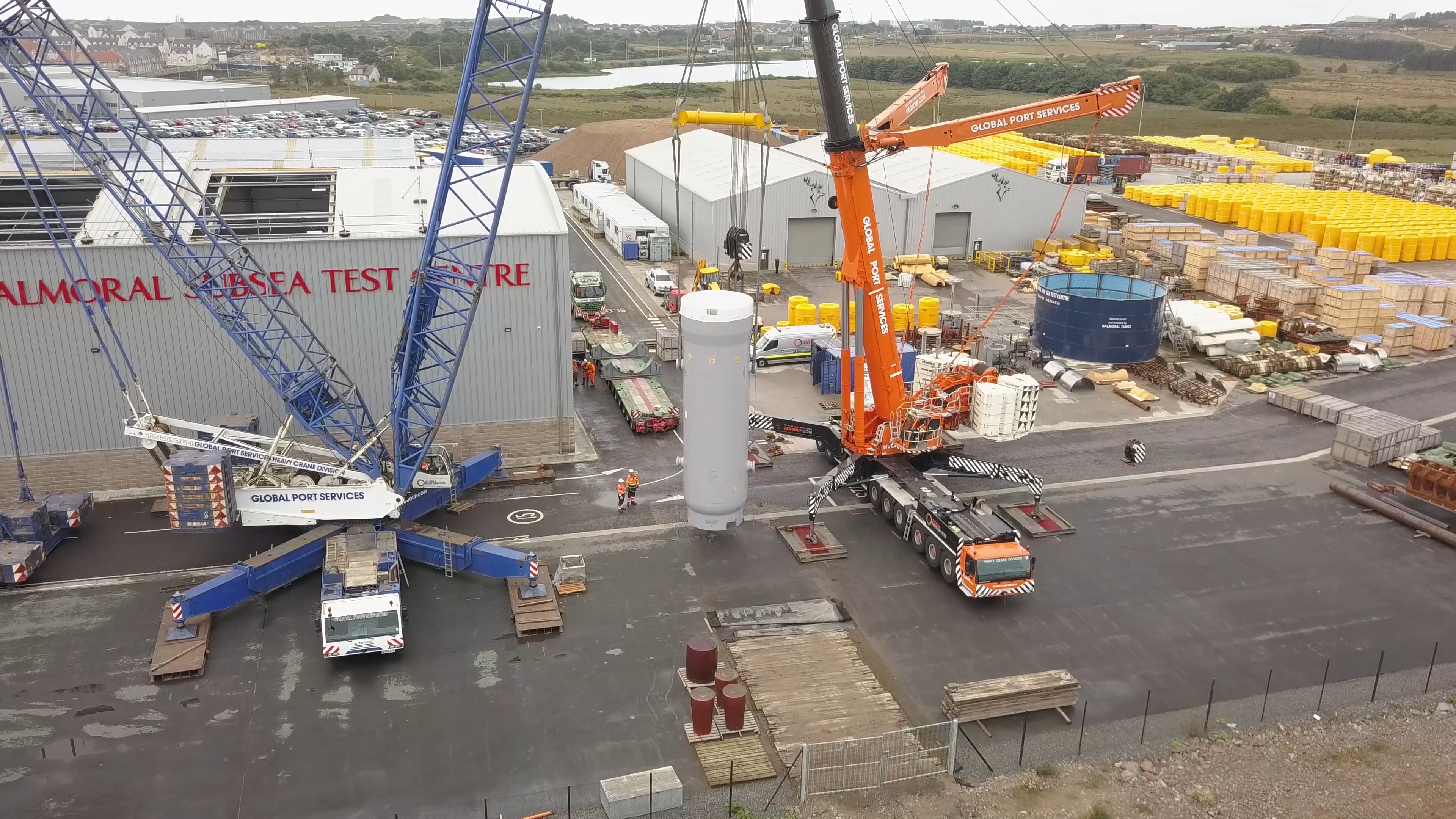 McIntosh Plant Hire & Heavy Logistics Balmoral Test Vessel Move on Vimeo