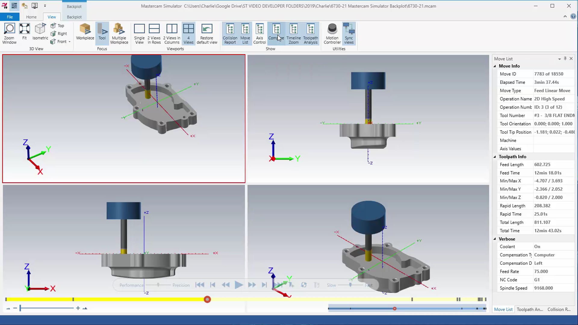 Toolpath and Machining Management