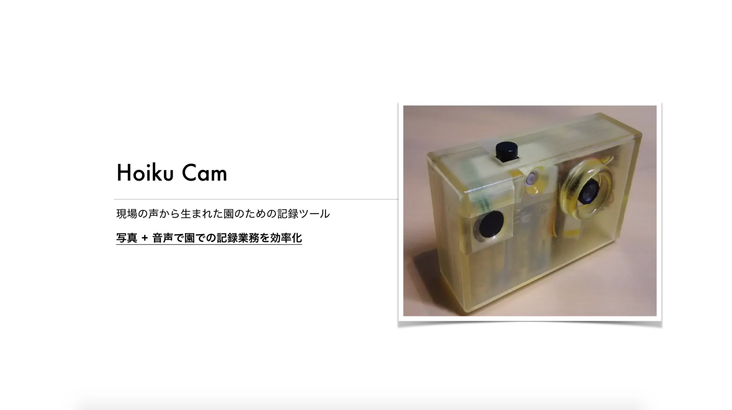 Hoiku Cam