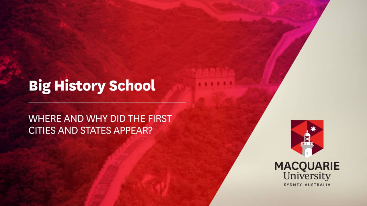 Where and Why Did the First Cities and States Appear on Vimeo