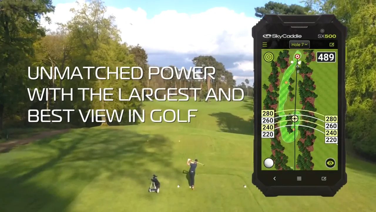 SkyGolf SkyCaddie SX500 Golf GPS at