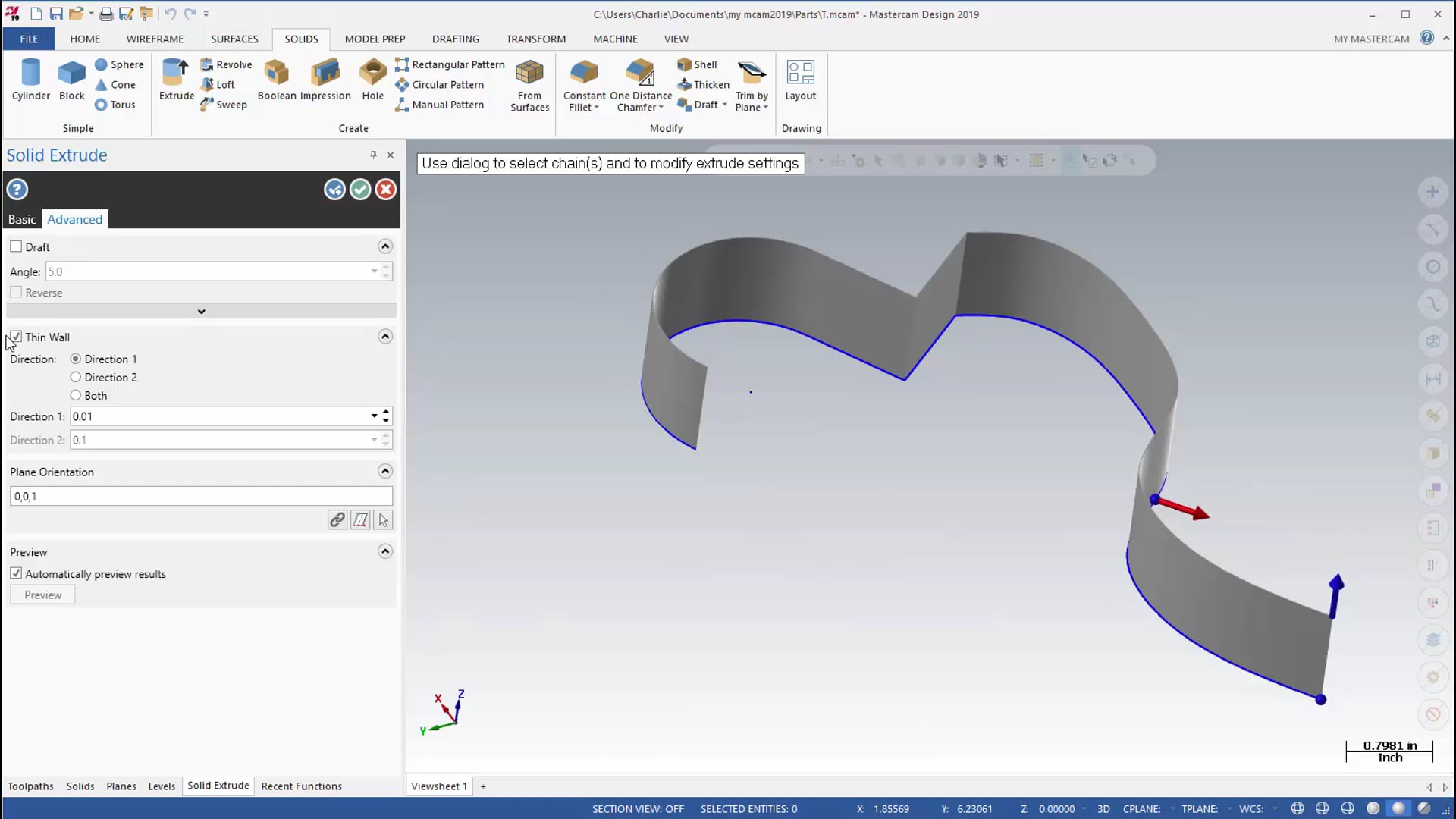 Direct Solids - Model Prep