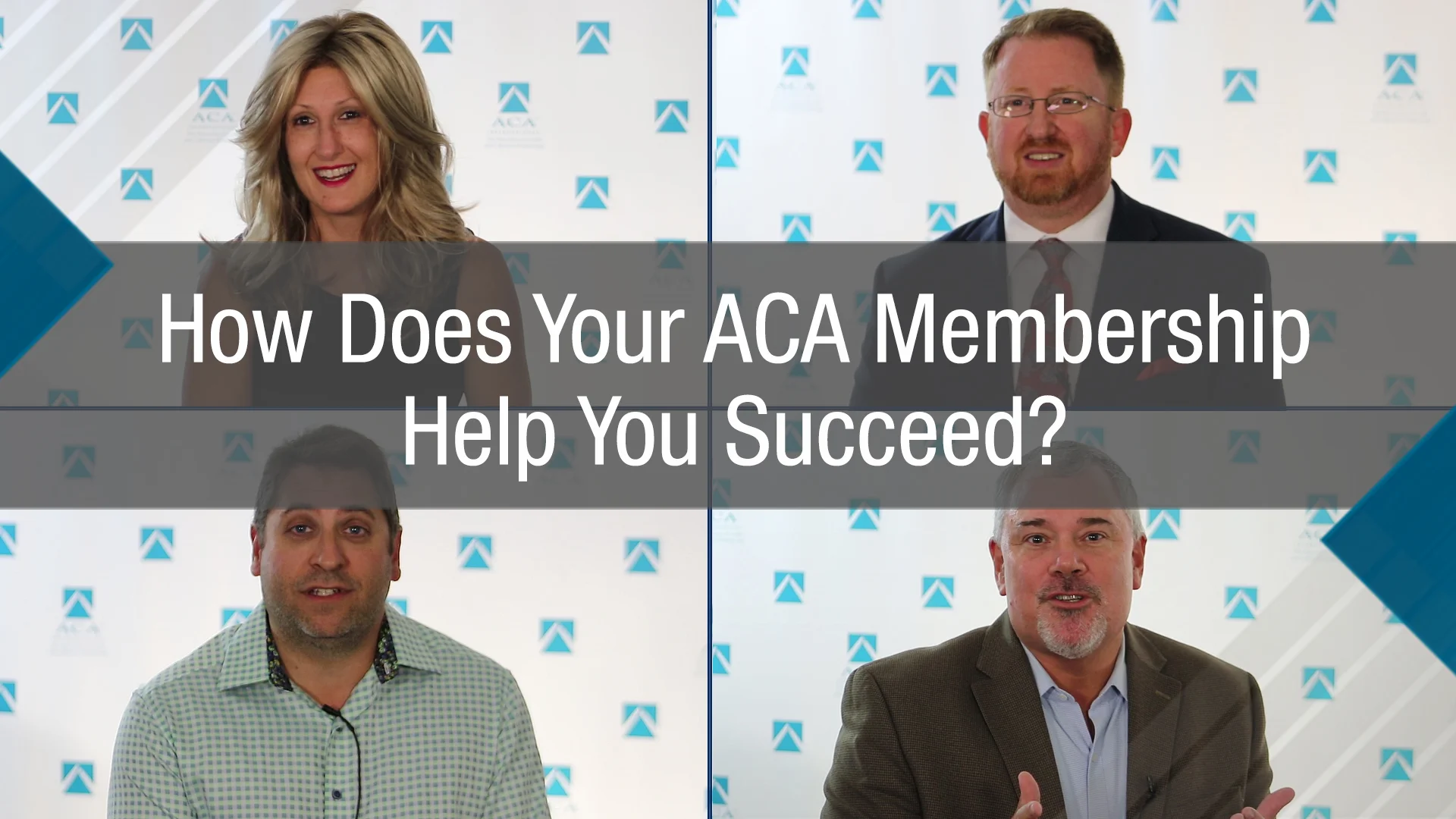 How Does Your ACA Membership Help You Succeed? on Vimeo