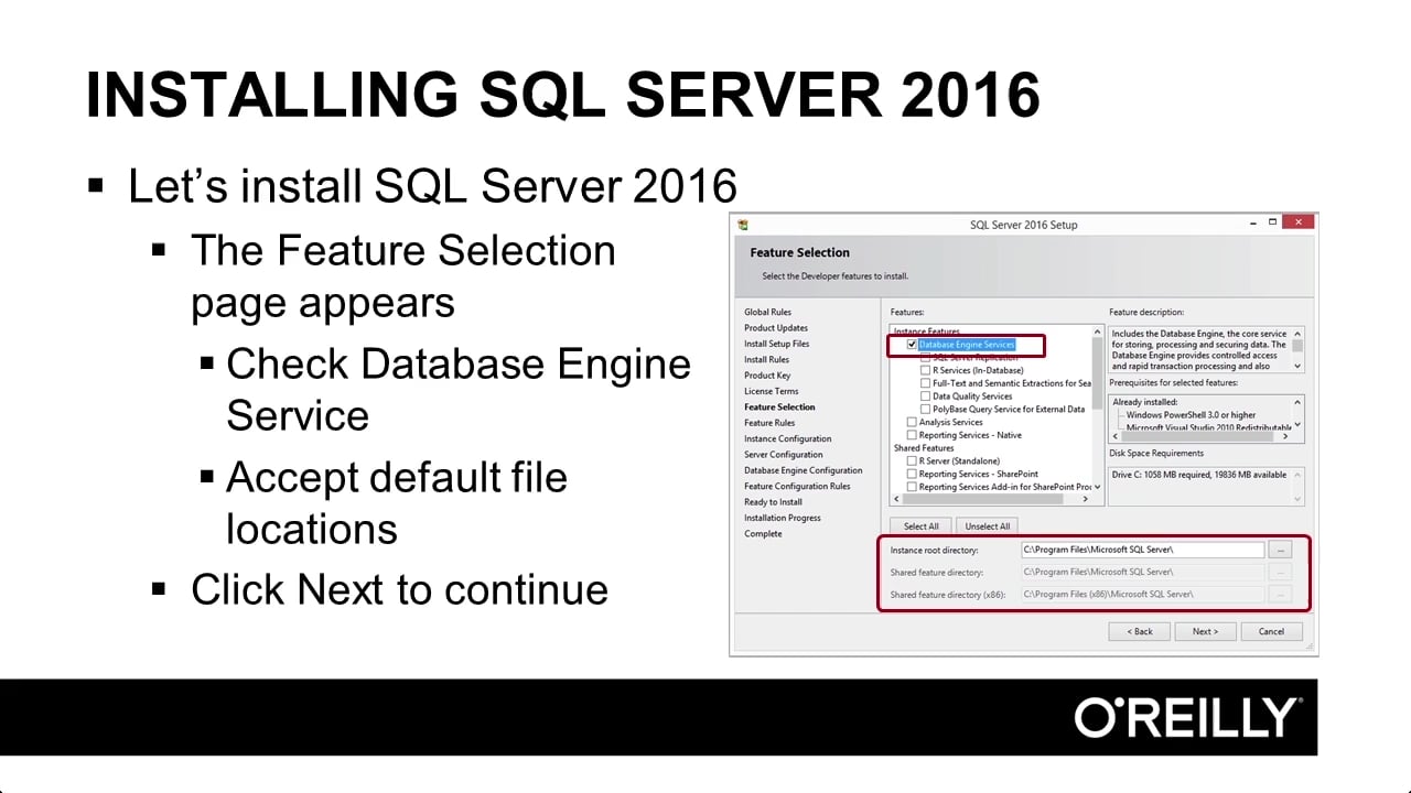 13 - Installing SQL Server 2016 Part - 1 on Vimeo