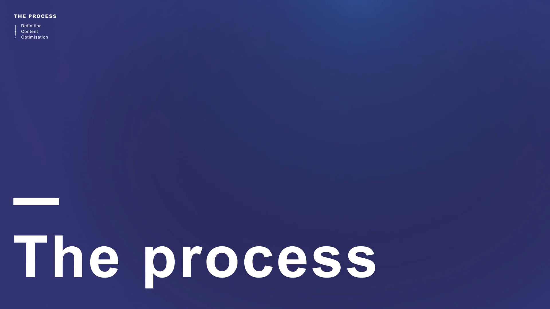 I PROMISE - What is a process on Vimeo