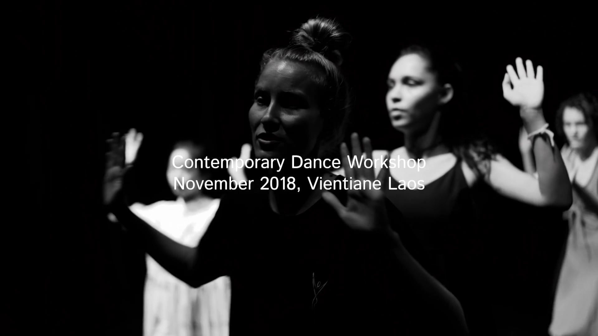 Jill Crovisier, Contemporary Dance Workshop at Fanglao Blackbox, November 2018