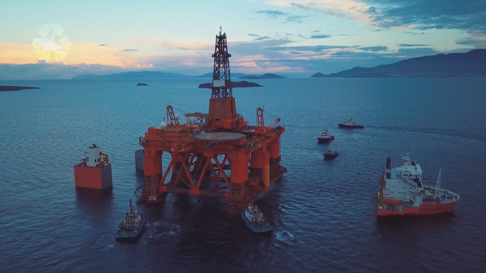 alarga film | ışıksan | oil rig delivery