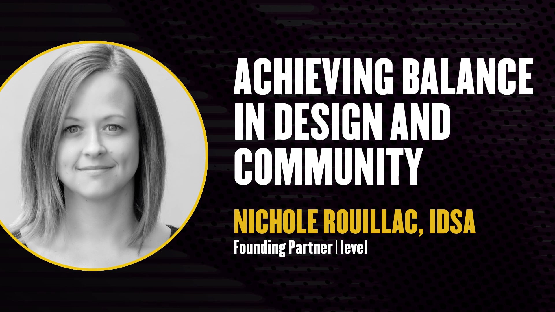 Nichole Rouillac at IDC 2018